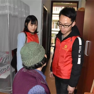 艺术工程学院学生会前往敬老院做志愿服务活动